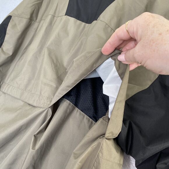 FootJoy Mens Sz XXL Jacket Olive Brown and Black Vented Back Full Zip - Picture 4 of 12